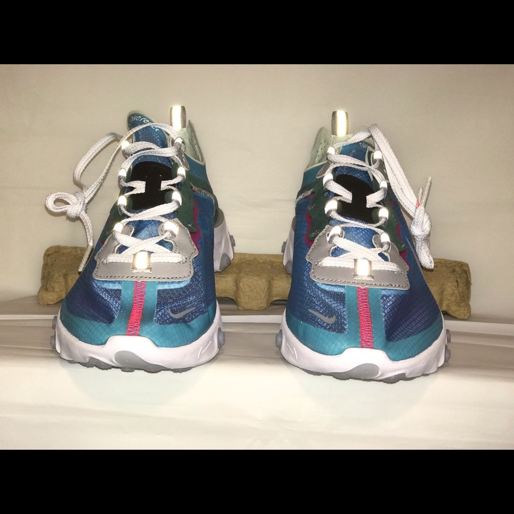 Nike Men React Element 87 Royal - Picture 3 of 7
